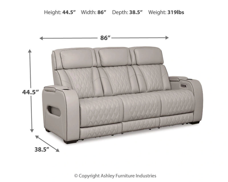 Sofá reclinable eléctrico Boyington