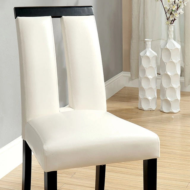 Silla auxiliar Luminar blanca/negra (2/caja)