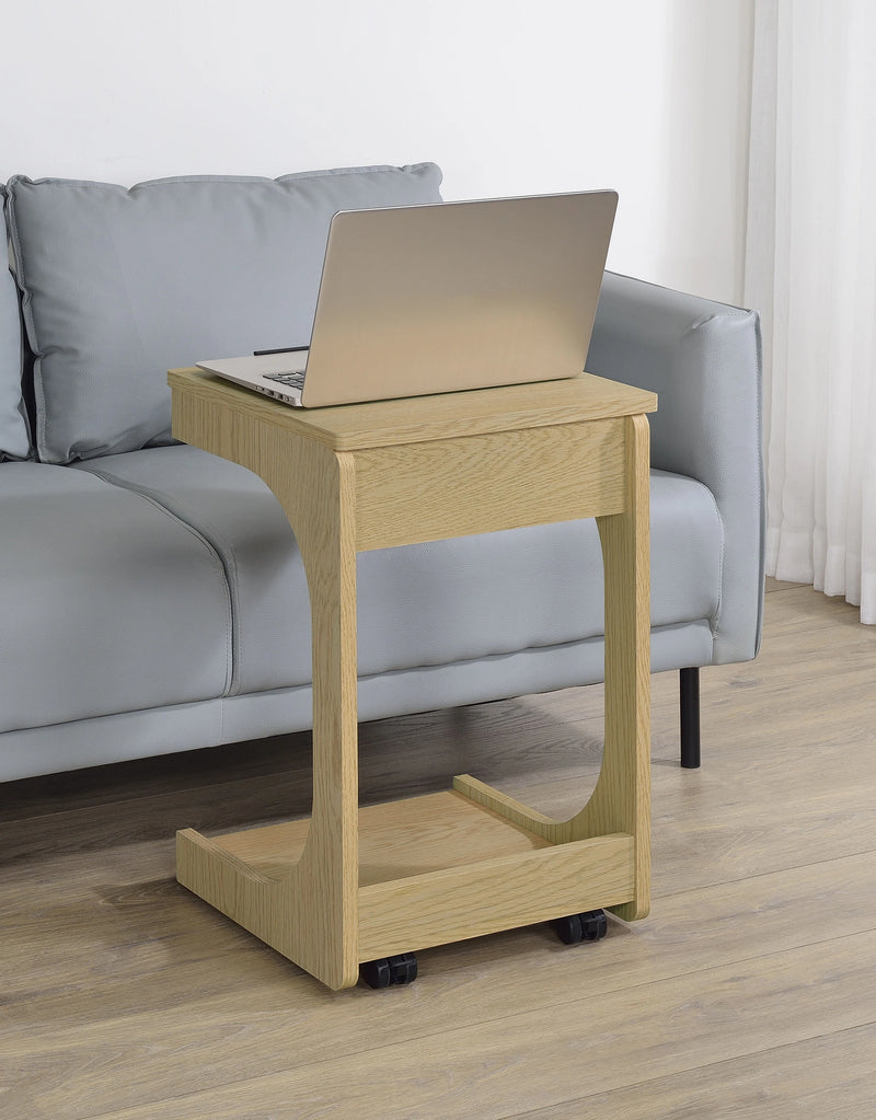 Ralston Lift-Top Side Table with Casters