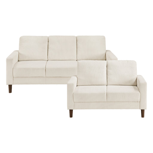 Crandall 2pc Set: Sofa, Love