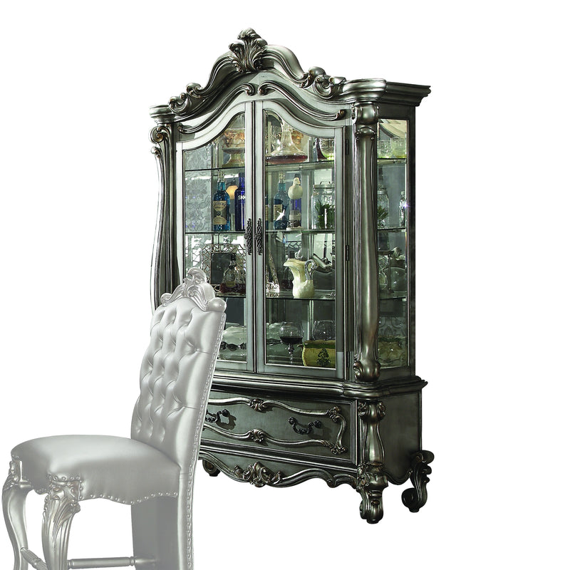 Vitrina Curio de Platino Antiguo de Versalles