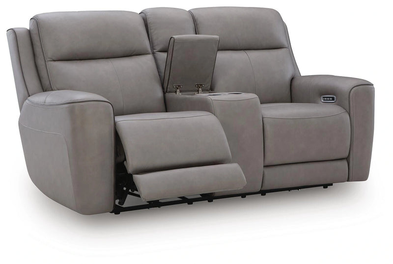 Seccional reclinable doble 5Z-Comfort con consola