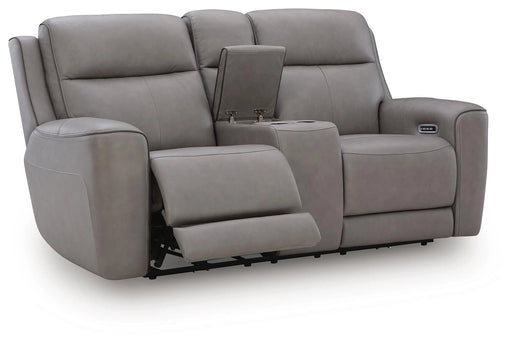 Seccional reclinable doble 5Z-Comfort con consola