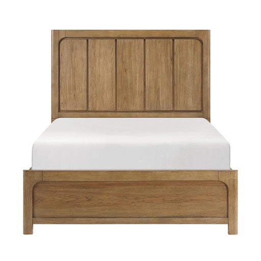 Charlotte Queen Platform Bed with Storage Side Rails