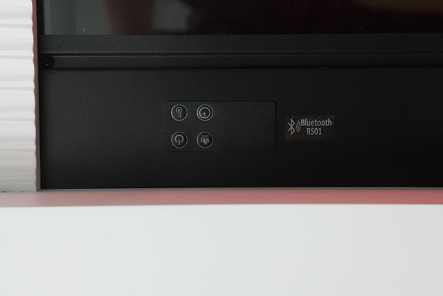 Mueble para TV Medea de 71" con chimenea eléctrica