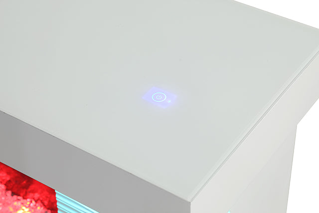 Mueble para TV Medea de 71" con chimenea eléctrica