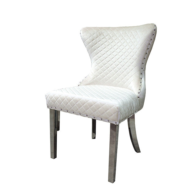 Silla plateada Portanova (2/caja)