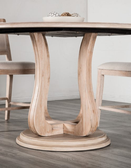 Mesa de mostrador redonda Orbetello de 54"