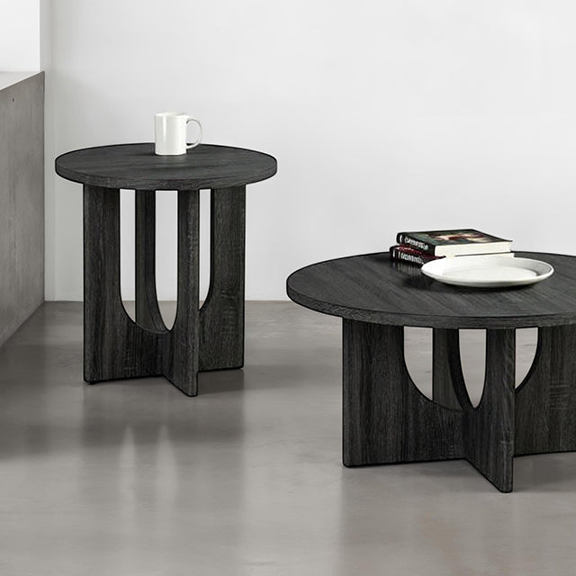 Juego de mesa Holen de 3 piezas, gris