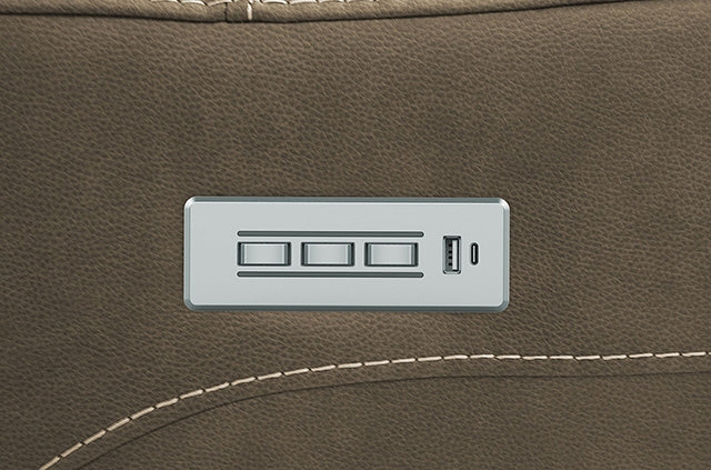 Seccional Orpheus Power con sillón reclinable elevador