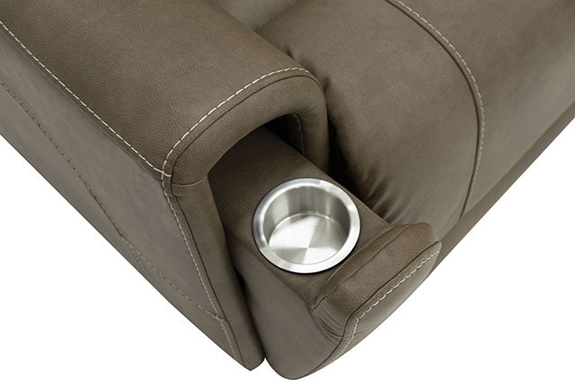 Seccional Orpheus Power con sillón reclinable elevador