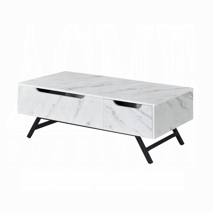 Mesa de centro Throm con tapa elevable
