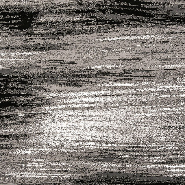 Alfombra Sivas Negra y Blanca