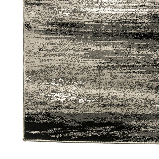 Alfombra Sivas Negra y Blanca